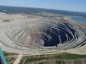 Udachnaya Diamond Mine, Russia