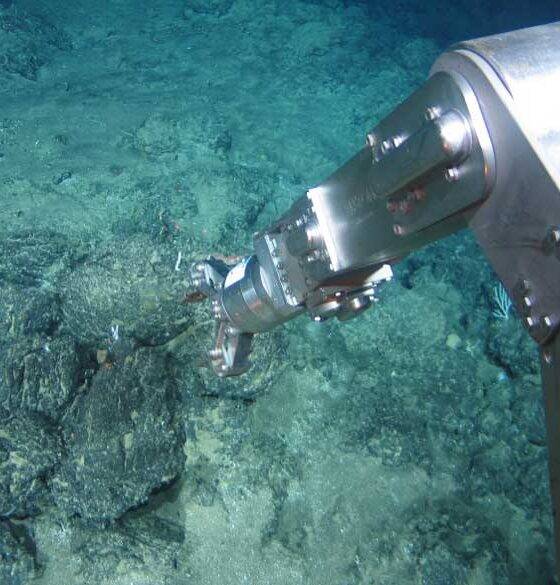 Prospecção mineral no fundo do mar